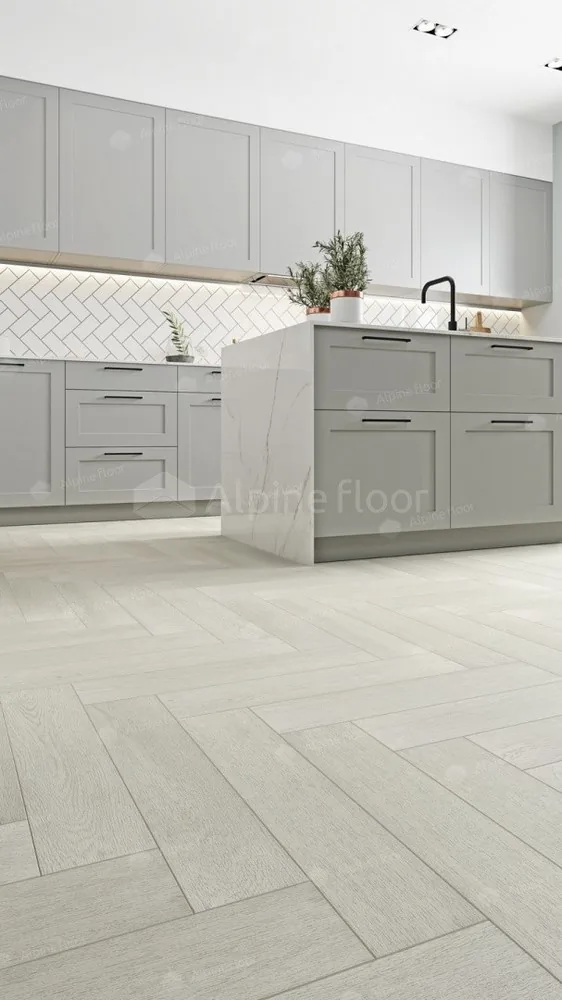 Кварцвиниловая плитка Alpine Floor Parquet Light Зимний лес есо 13-6