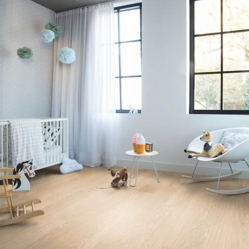 Кварцвиниловая плитка Quick-Step Дуб чистый розовый ALPHA VINYL Bloom AVMPU40097 — фото 2