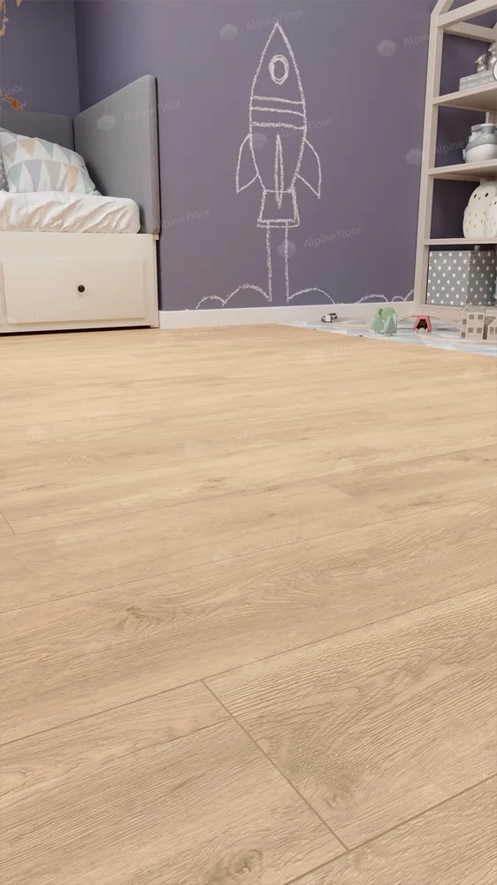 Кварцвиниловая плитка Alpine Floor Classic SPC Дуб Ваниль Селект ECO 106-3