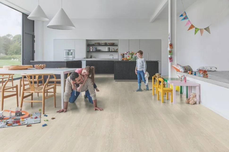 Ламинат Quick-Step Majestic Дуб долинный светло-бежевый MJ3554 — фото 4