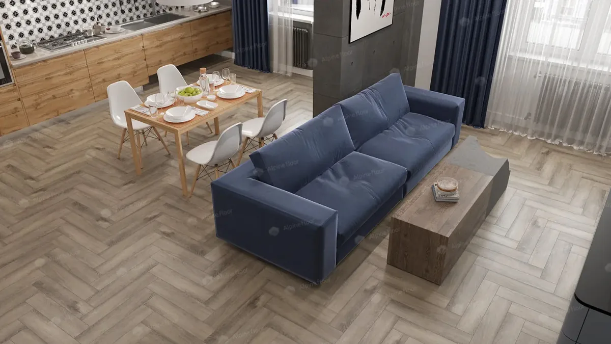Кварцвиниловая плитка Alpine Floor Parquet Premium Северная История ECO 19-15 MC — фото 2