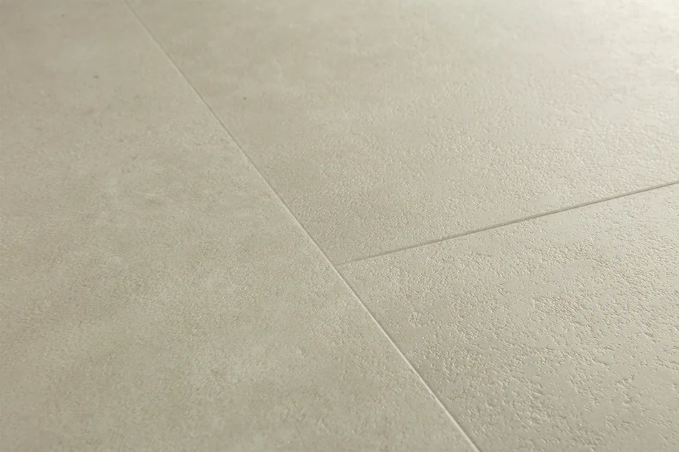Клеевая кварцвиниловая плитка LVT Quick-Step Цемент теплый бежевый Blush SGTC20308