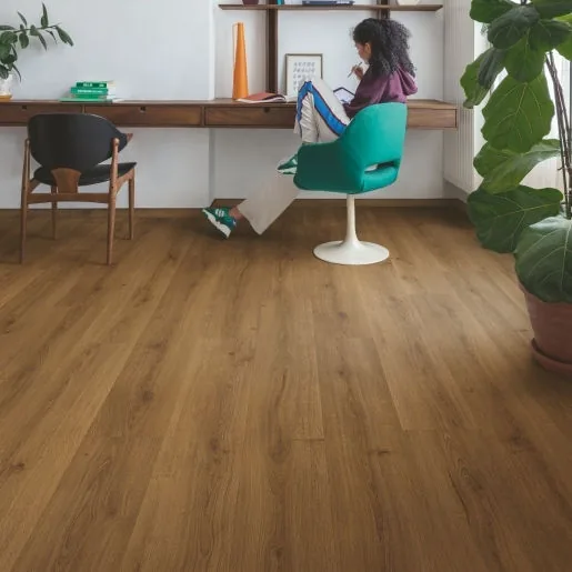 Кварцвиниловая плитка Quick-Step Эко карамельный ALPHA VINYL Bloom AVMPU40315