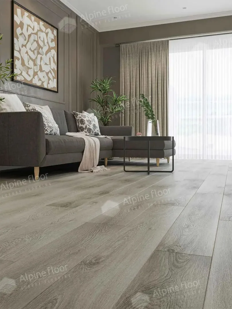 Клеевая кварцвиниловая плитка LVT Alpine Floor Негара ECO 11-1702