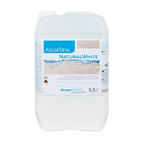 Ультраматовый лак Berger Aqua-Seal 2KPU NaturalWhite