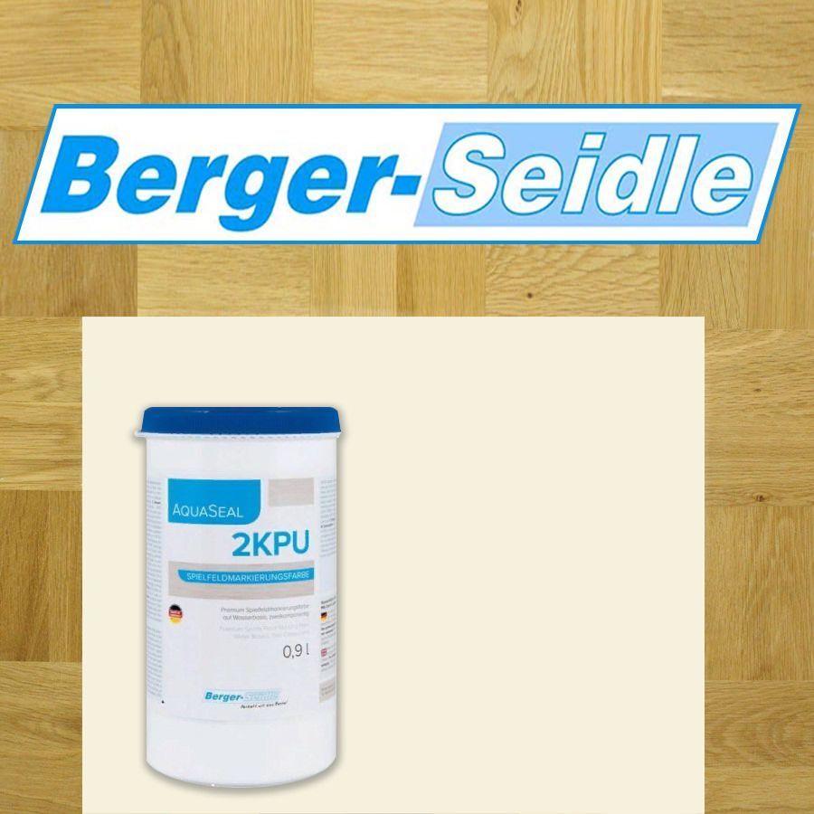 Berger Aqua-Seal 2K-PU Spielfeldmarkierungsfarbe — Белая · 1 л