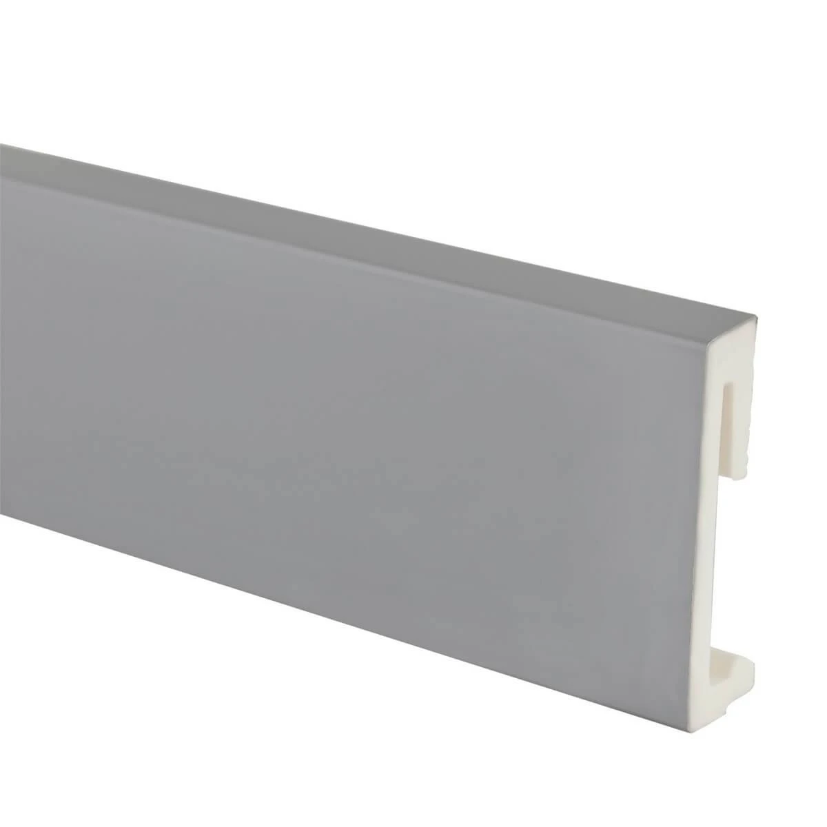 Плинтус Salag Alpha AP61M2 Серый 2200x60x15