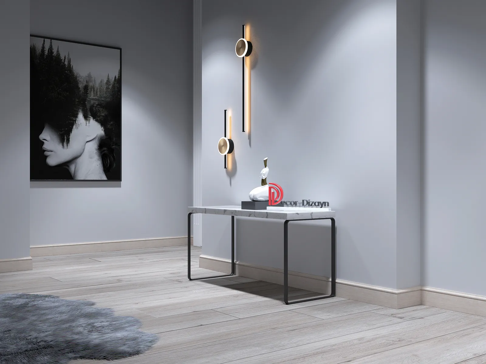 Плинтус 005-77 DECOR-DIZAYN