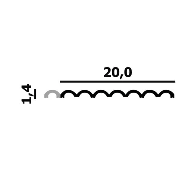 Стеновая панель P126-2800 Perfect
