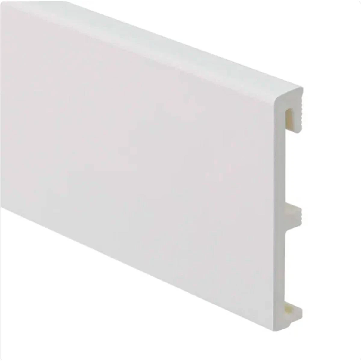 Плинтус Salag Alpha AP11U1 Biaty Белый 2400x100x18