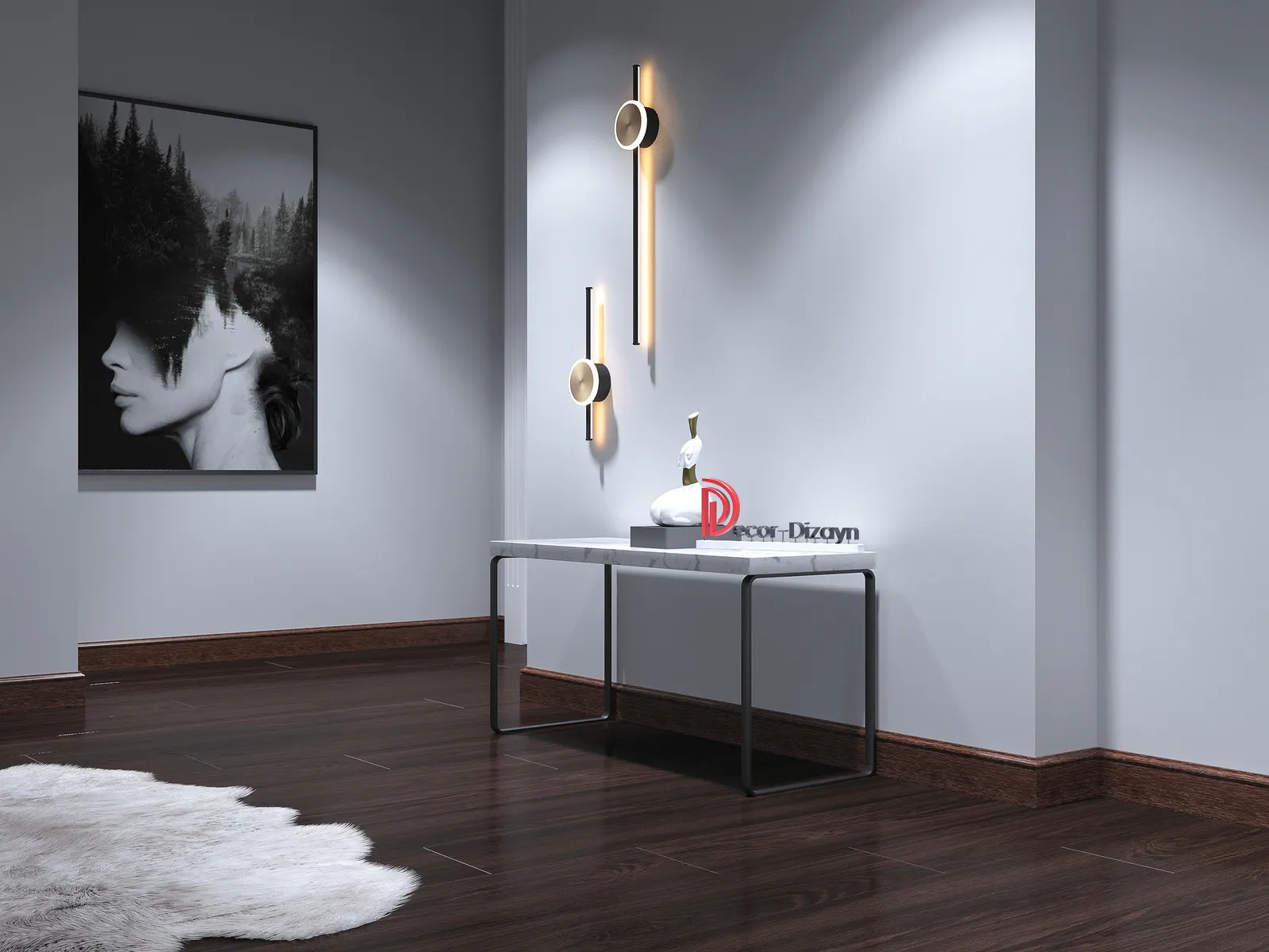 Плинтус 005-82SH DECOR-DIZAYN