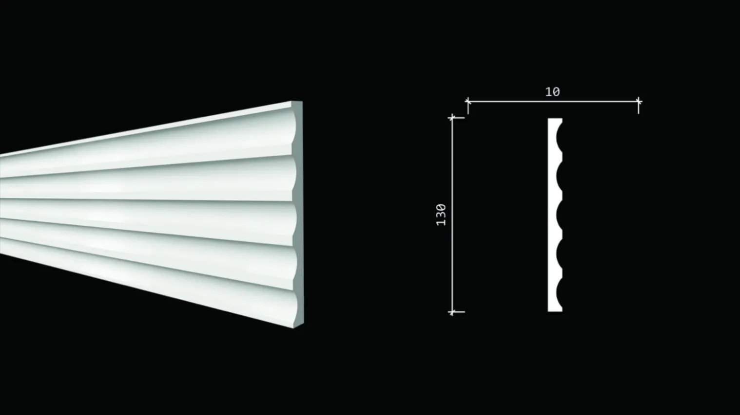 Стеновая панель DD902(3m) DECOR-DIZAYN