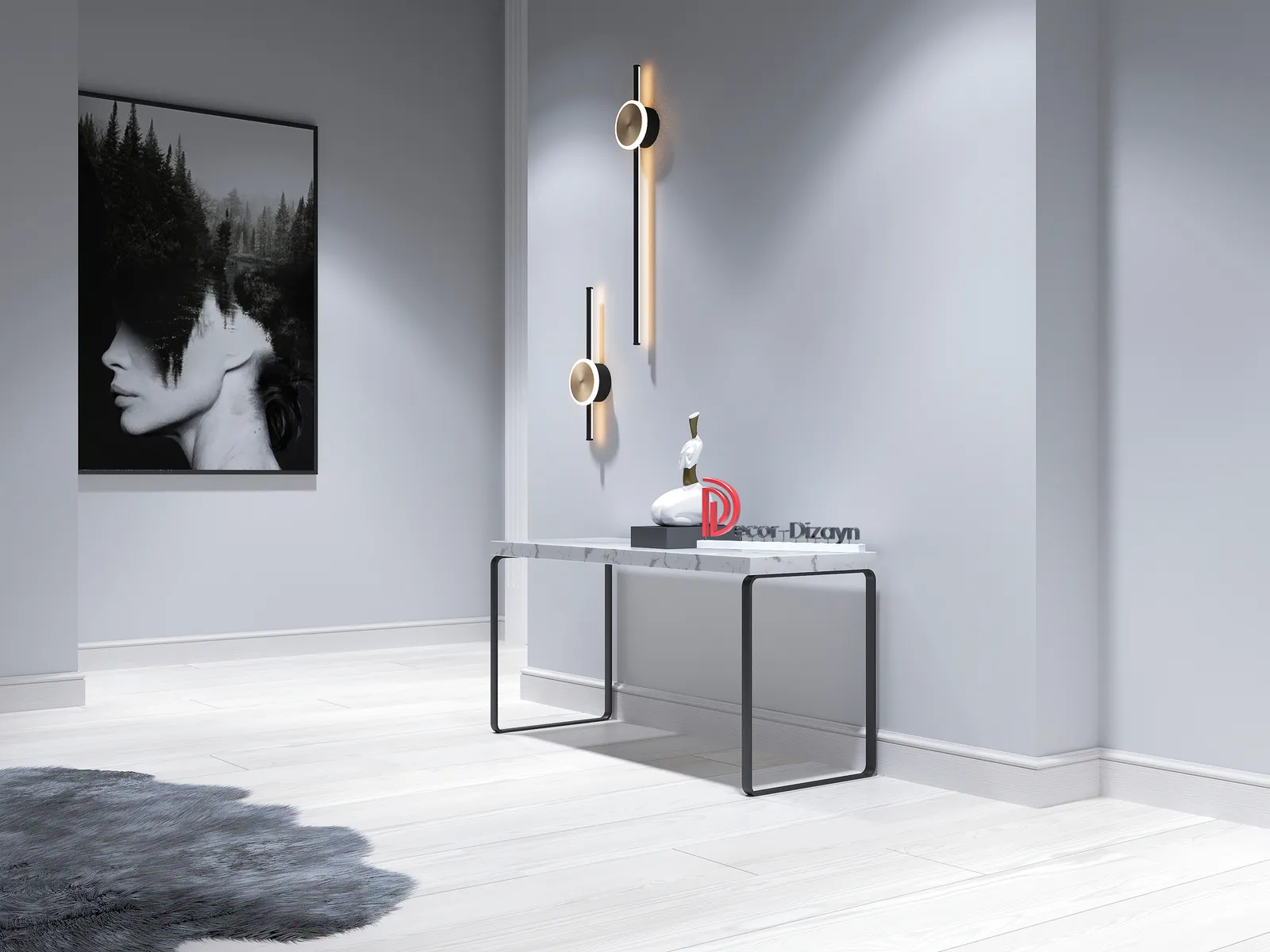 Плинтус 005-75 DECOR-DIZAYN