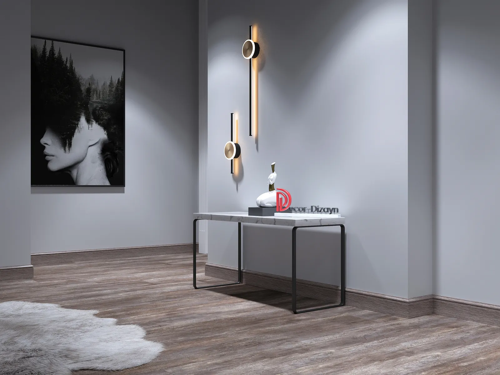 Плинтус 005-80SH DECOR-DIZAYN