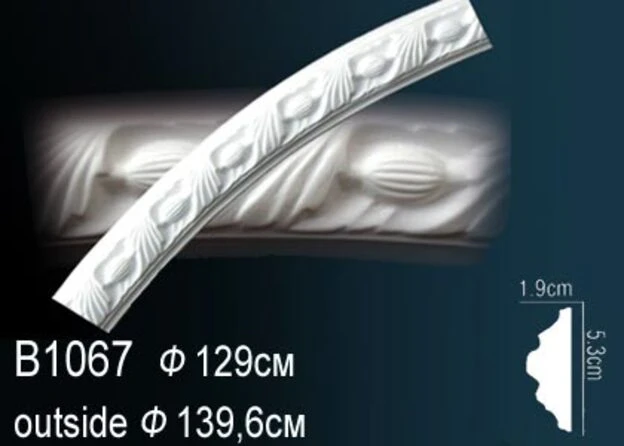 Круговой молдинг B1067 Perfect